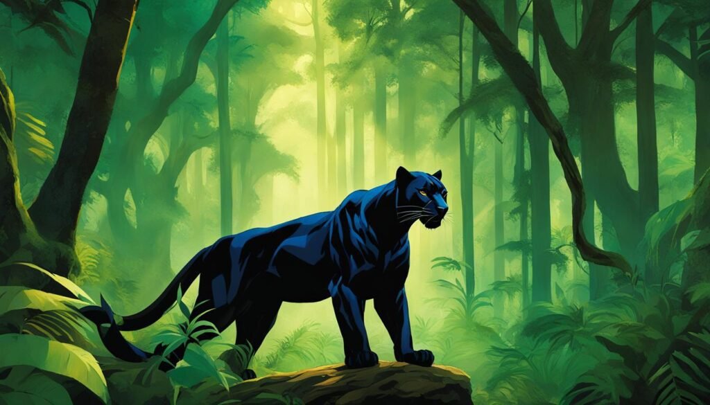 black panther as a spirit guide