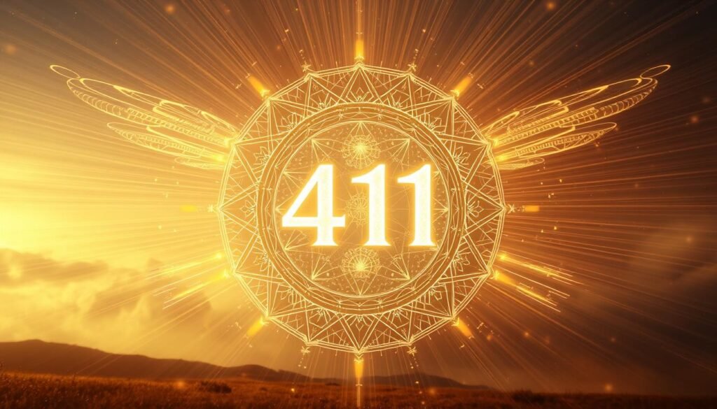 411 angel number twin flame